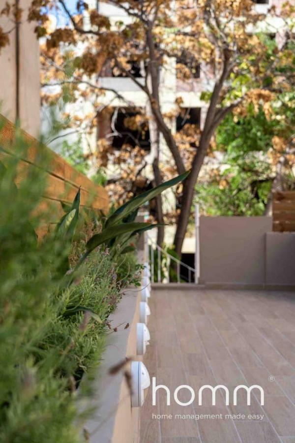 Nemeseos 1St Floor Homm Apartment With Roof Garden And Wading Pool Афіни Екстер'єр фото